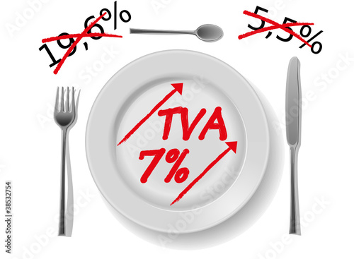 restauration tva 7% france 2012