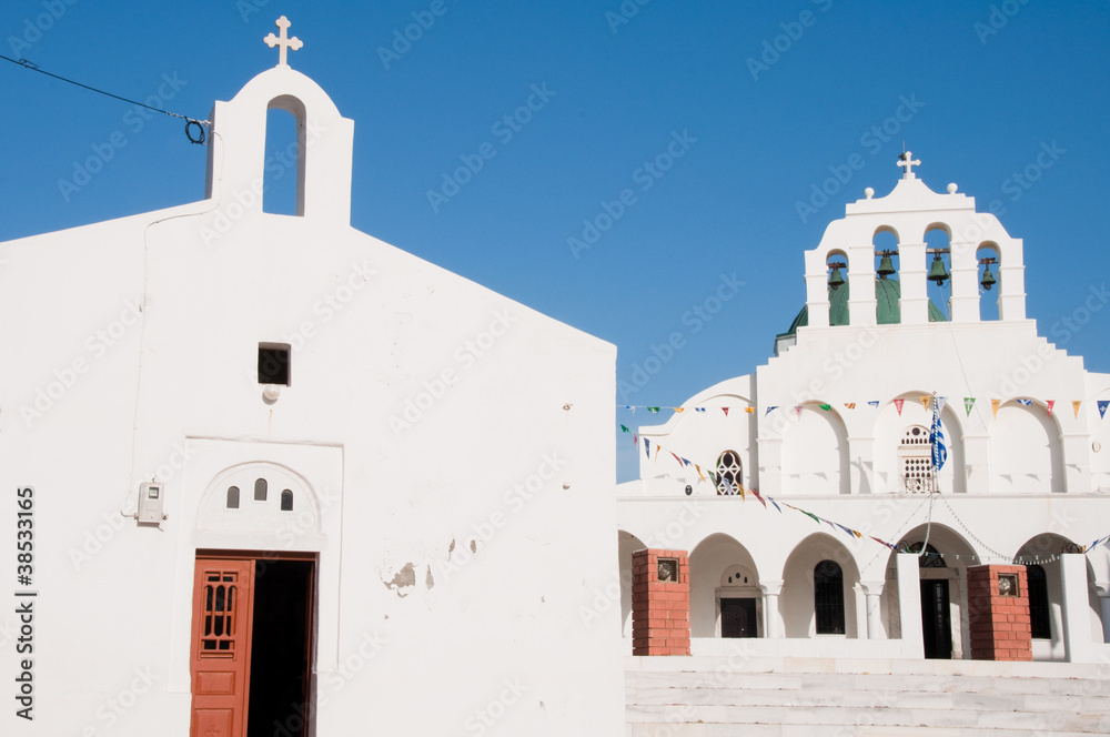 The Cathedral of Zoodochos Pigi, Naxos, Greece