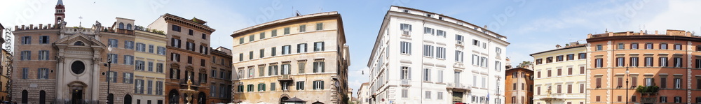 Immeubles typique de Rome