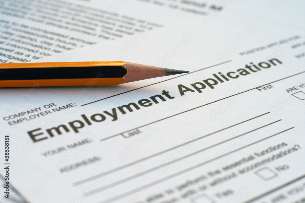 Employment application Employment application
