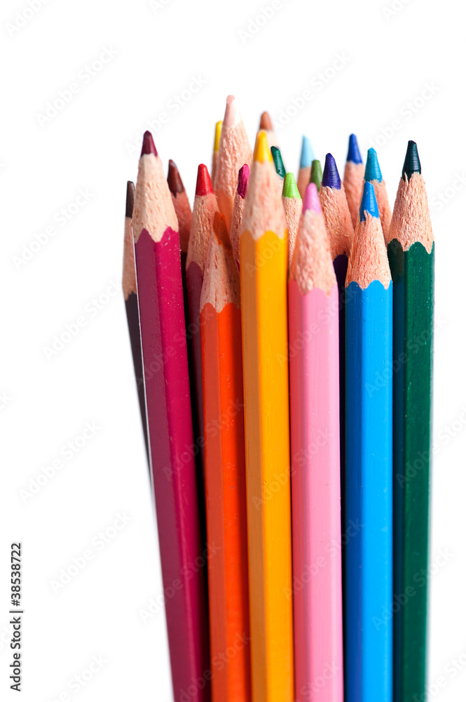 Fototapeta premium colorful pencils