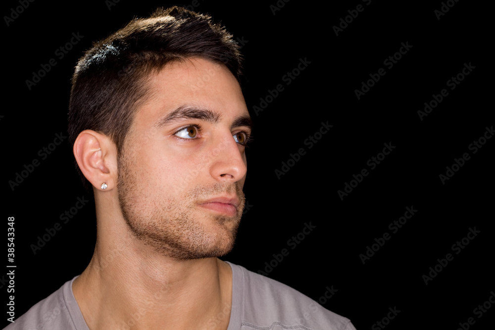 Obraz premium Young Man Headshot