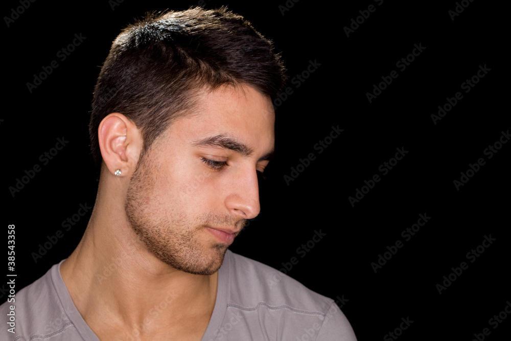 Fototapeta premium Young Man Headshot