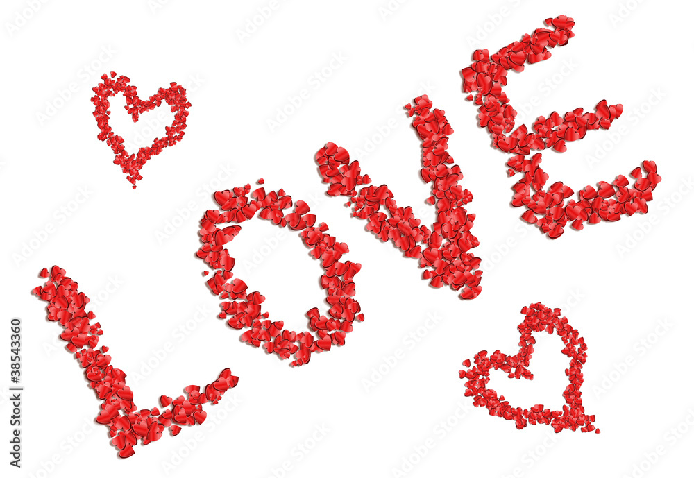 The word is love. The word is love.