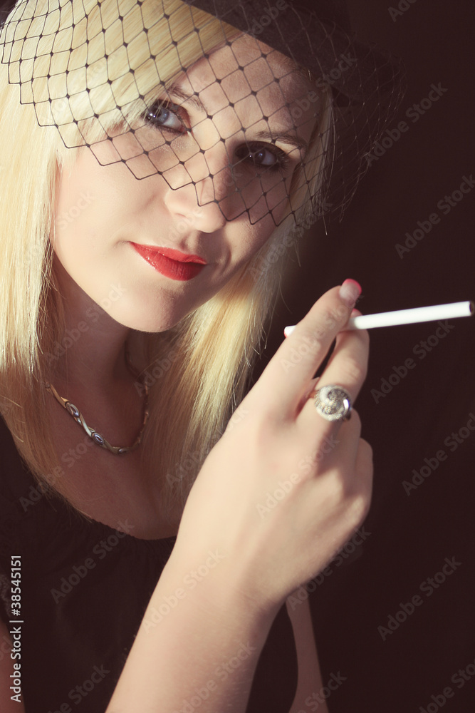 Obraz premium Retro Woman