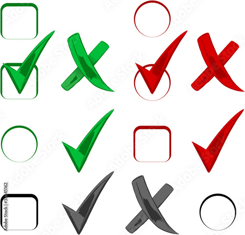 Check Mark signs.