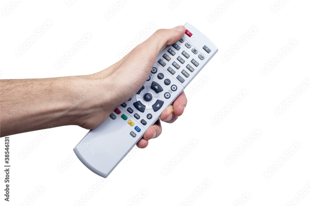 Young Male Holind Remote Controller Young Male Holind Remote Controller