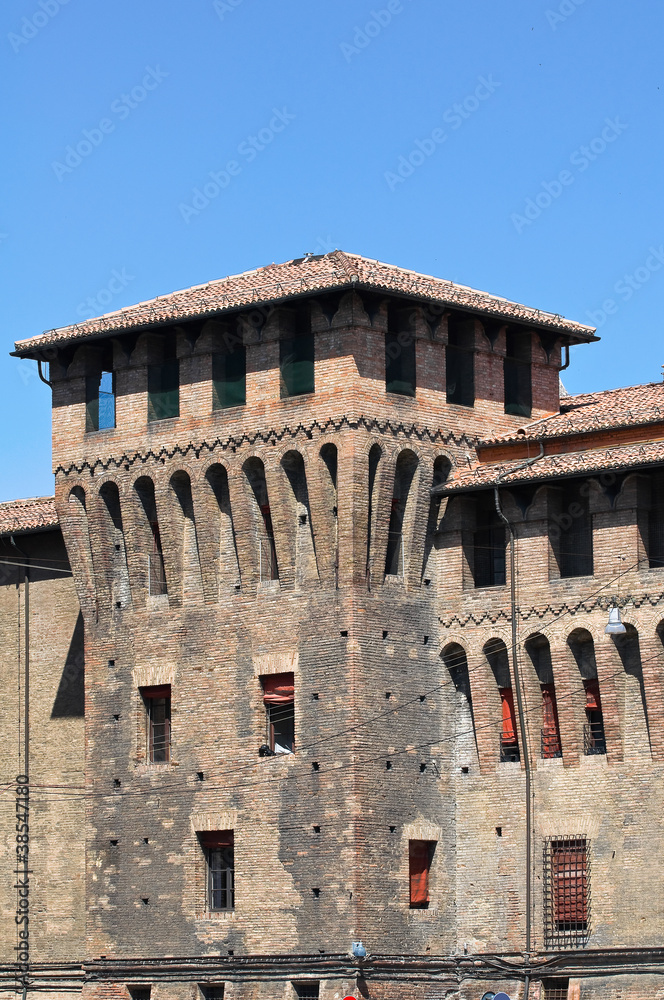 Accursio Palace. Bologna. Emilia-Romagna. Italy.