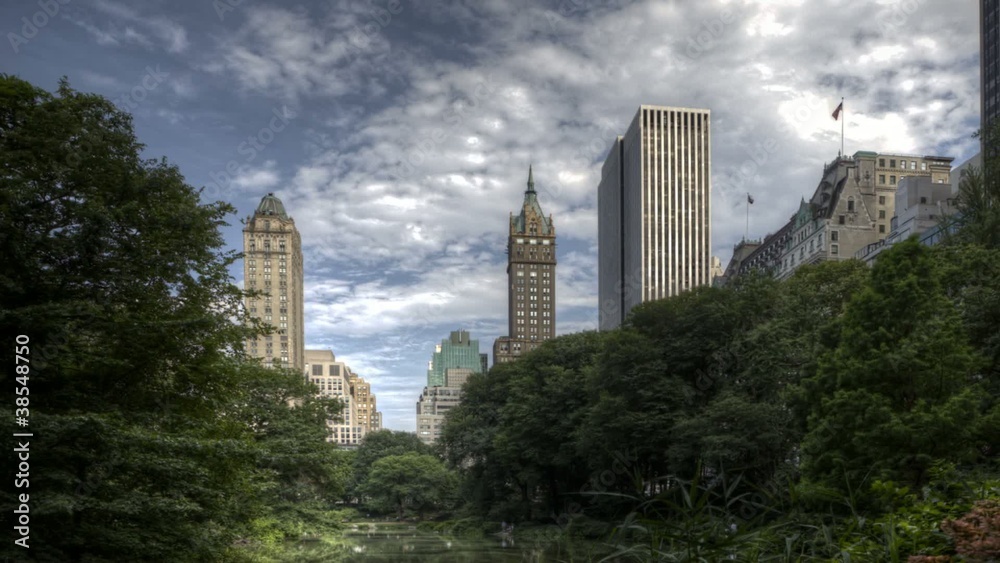 HDR Timelapse Central Park with Skyline HDR Timelapse Central Park with Skyline