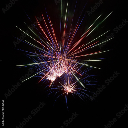 Wallpaper Mural Colorful fireworks Torontodigital.ca