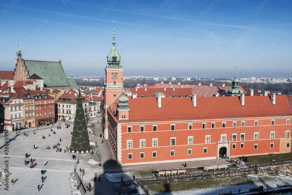 Fototapeta premium Plac Zamkowy w Warszawie