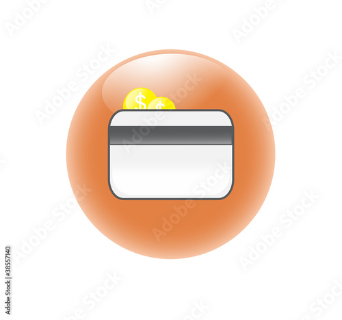 Carta di credito - Icona Web