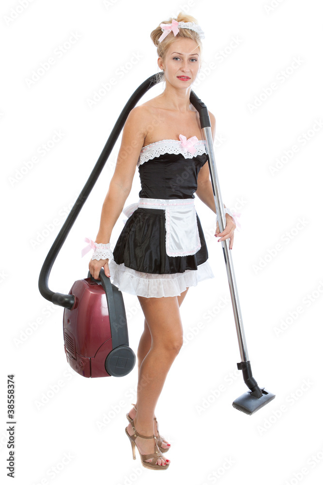 Sexy Cleaning Lady