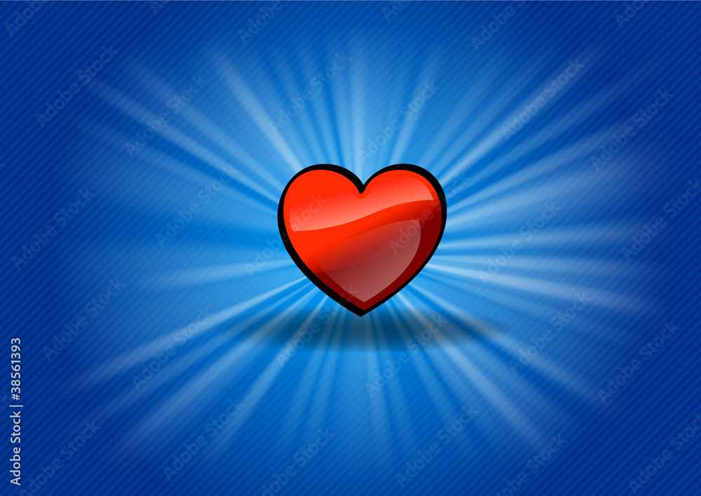 red heart red heart