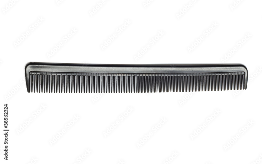 comb isolated on white close up look comb isolated on white close up look