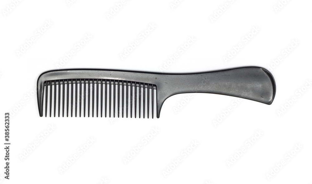 comb isolated on white close up look comb isolated on white close up look