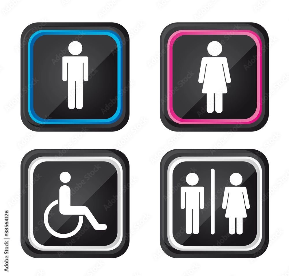 men and women sign men and women sign