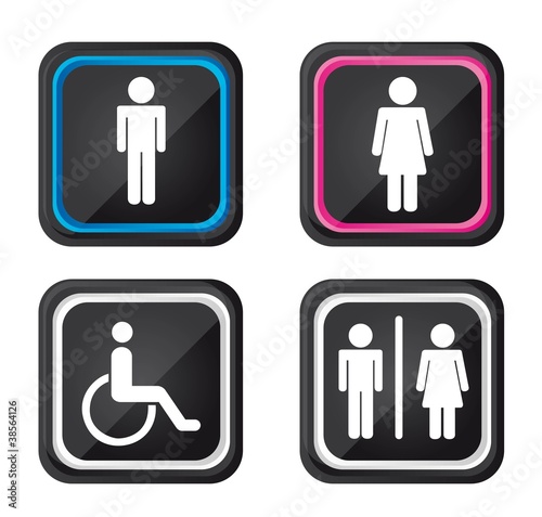 men and women sign