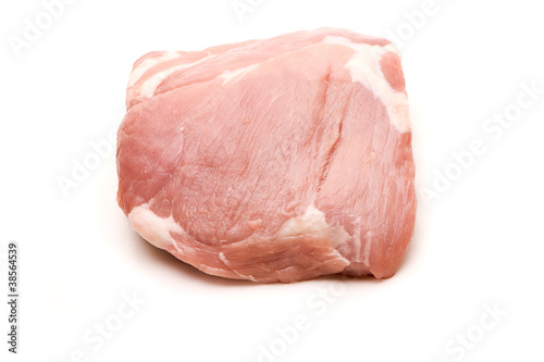 Fresh pork meat ham delicate