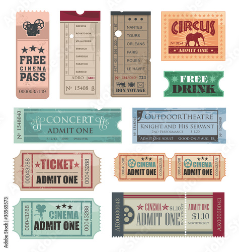 Vintage Tickets