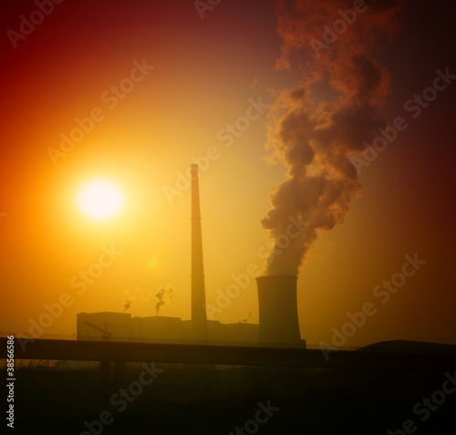 Pollution / Luftverschmutzung - Power Plant