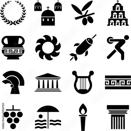 Greece pictograms