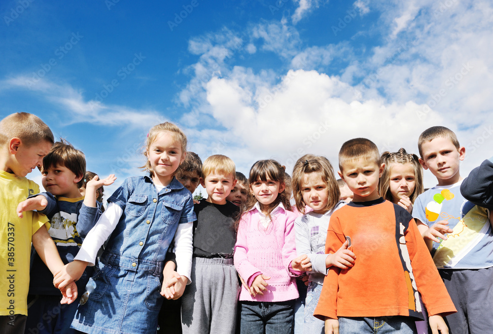 Obraz premium preschool kids