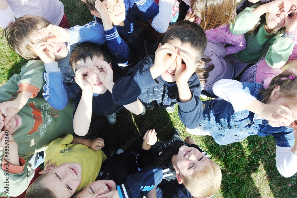 Fototapeta premium preschool kids