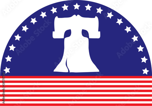 Liberty Bell Flag