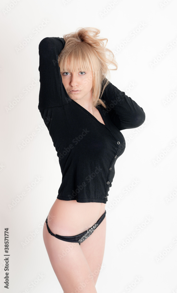 Fototapeta premium slim blonde
