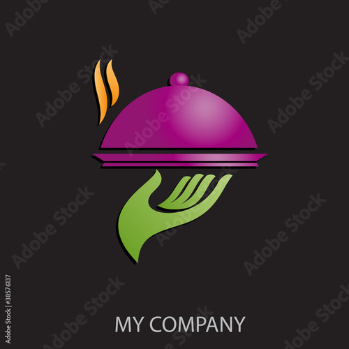 Logo cook, international cuisine # Vector