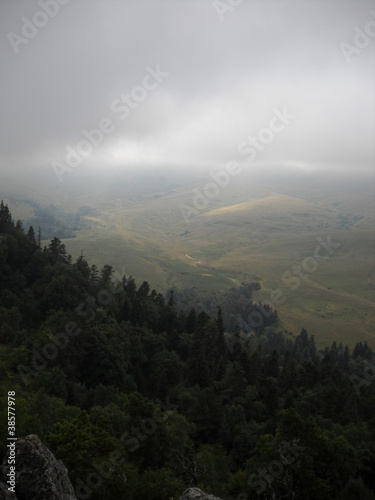Majestic mountain landscapes of the Caucasian reserve © Solomkina Viktoria
