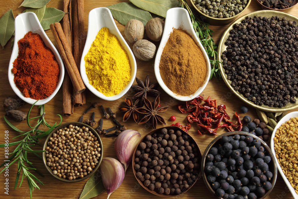 Spices and herbs Spices and herbs