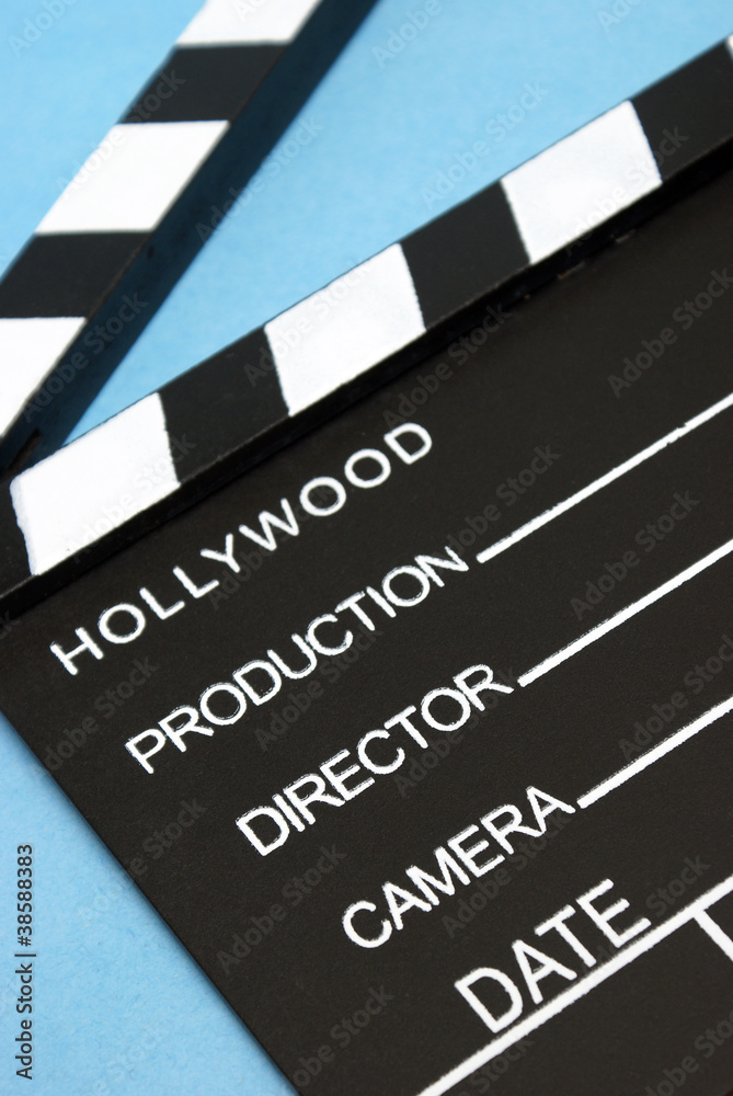 Naklejka premium Clapboard