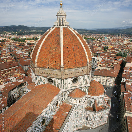Obraz na płótnie Cupola del Brunelleschi w salonie