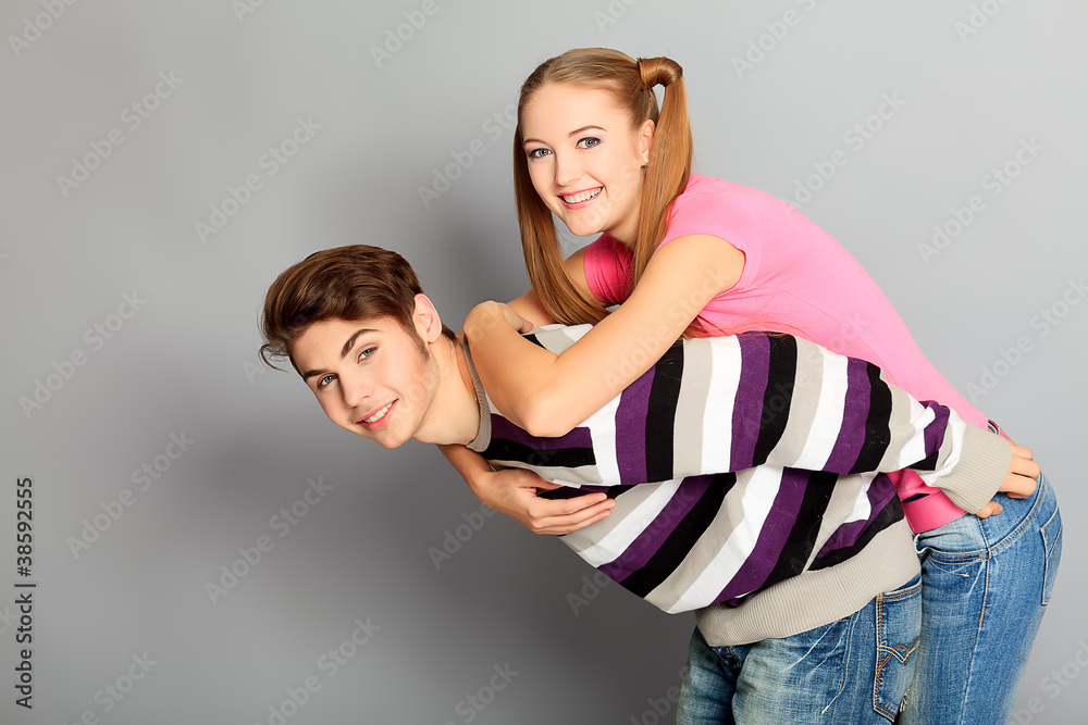 Obraz premium joy couple