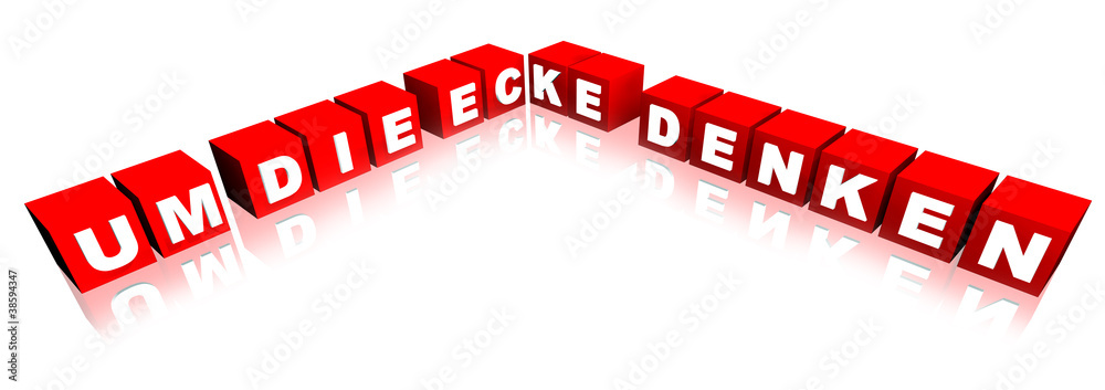 Rätsel Um Die Ecke Denken Mit Lösung 3D Wuerfel - UM DIE ECKE DENKEN Stock-Illustration | Adobe Stock