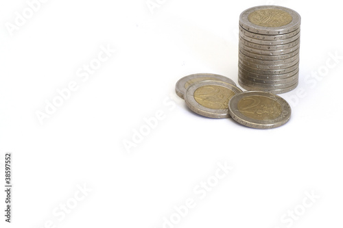 Stack of Euros