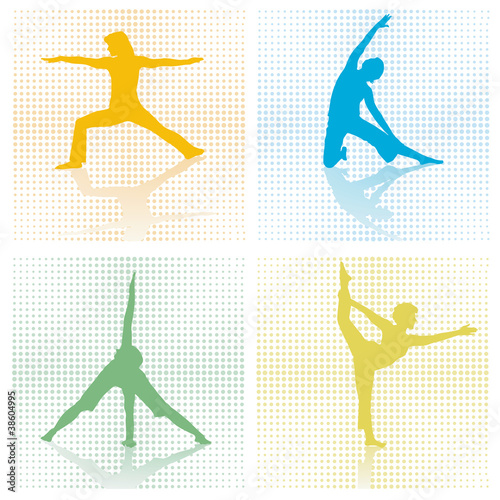 4 x Gymnastik Studio