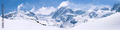 Panel kuchenny z motywem Swiss Alps Mountain Range Landscape