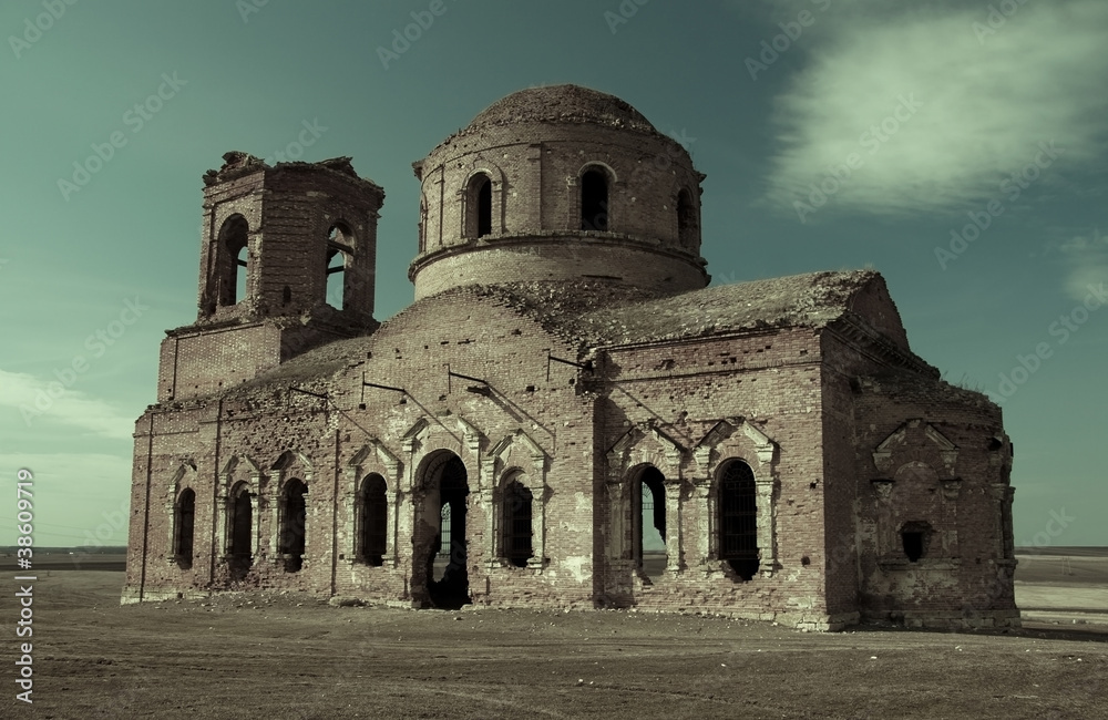Old church ruins
