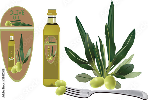 etichetta per olio