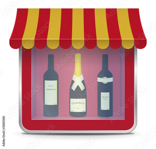 Wine Store Button