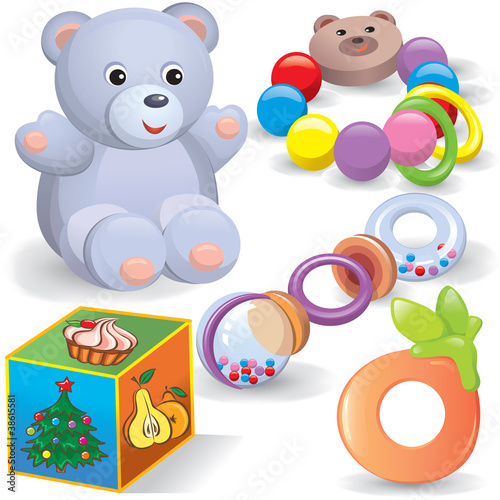 Baby toys set