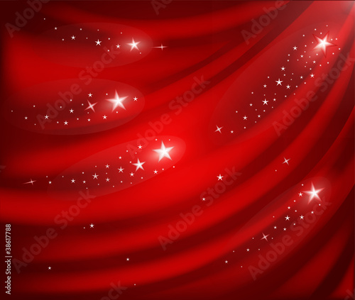 Vector abstract red  background