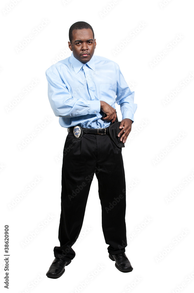 Obraz premium Police Detective