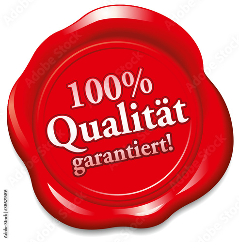 Siegel 100%Qualität