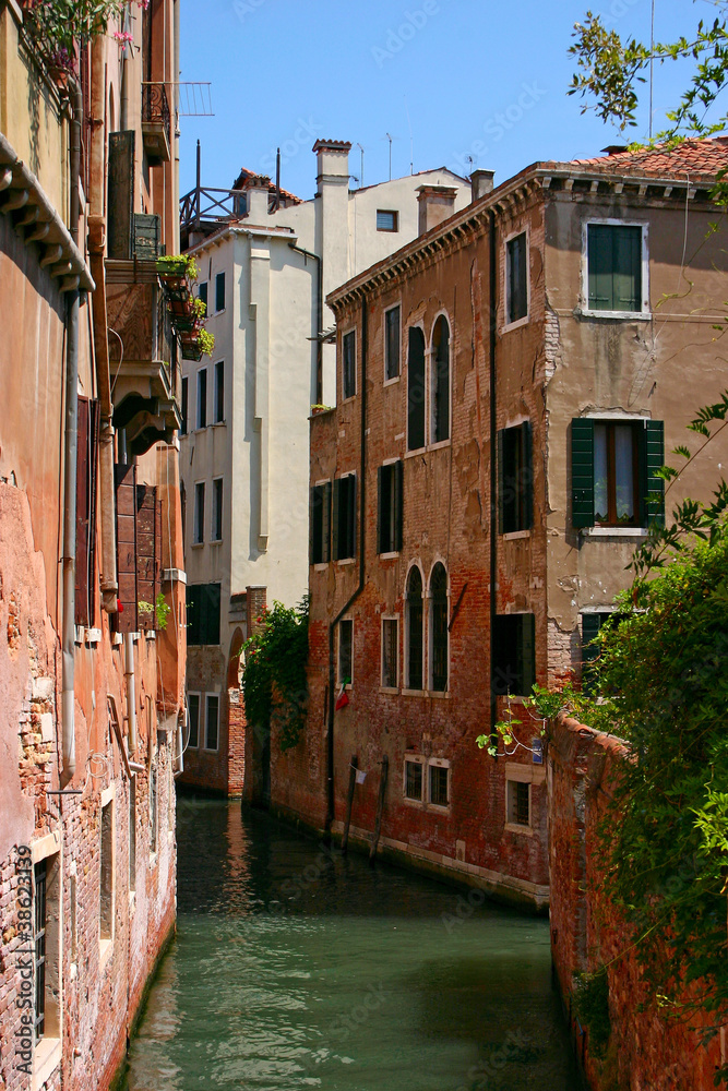 Beatifull canal in Venice