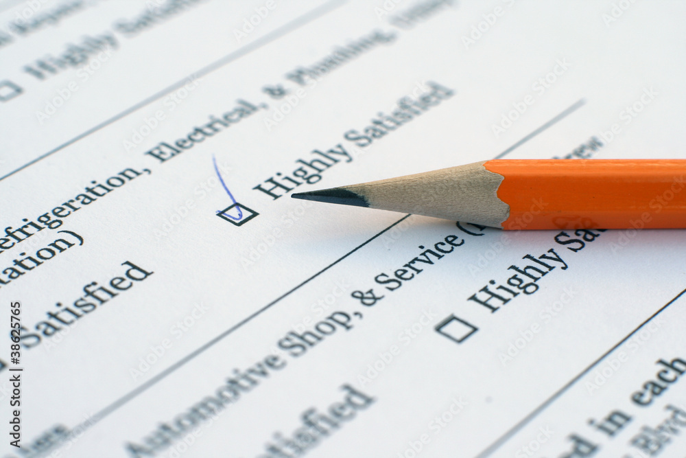 Survey form Survey form