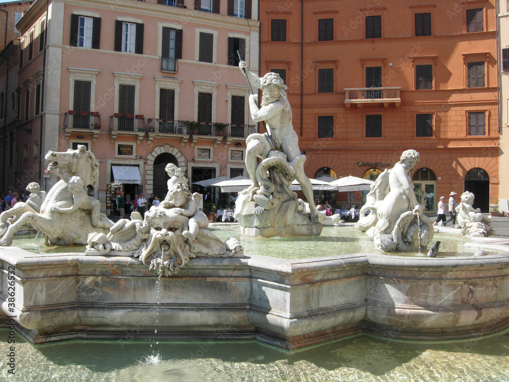 Triton Fountain, Rome